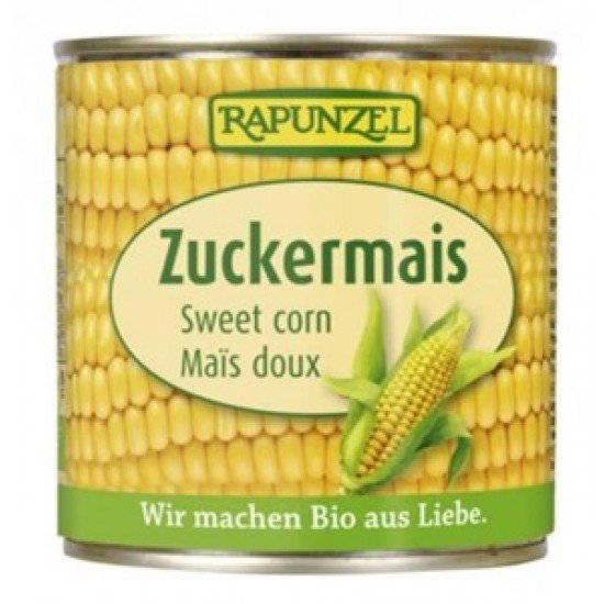 Rapunzel Bio Édes Csemege Kukorica 340 g Rapunzel Bio Édes Csemege Kukorica 340 g