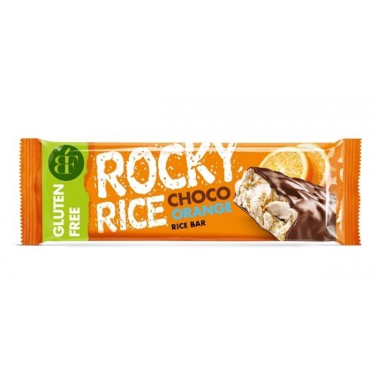 Rocky rice puffasztott rizsszelet narancs 18g