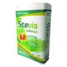 Stevia tabletta 50x édesebb 100db