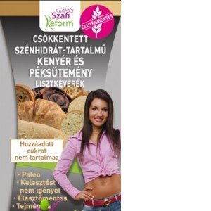 Szafi reform kenyér és péksütemény lisztkeverék szénhidrát csökkentett 1000g Szafi reform kenyér és péksütemény lisztkeverék szénhidrát csökkentett 1000g
