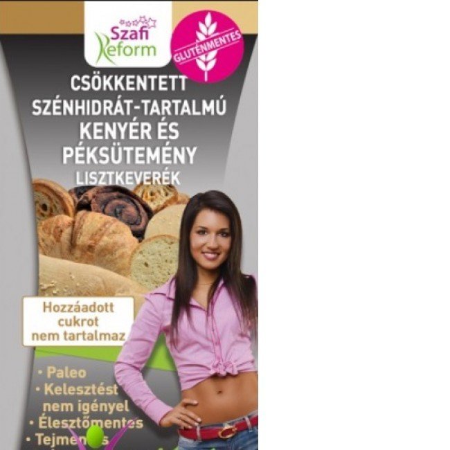 Szafi reform kenyér és péksütemény lisztkeverék szénhidrát csökkentett 1000g