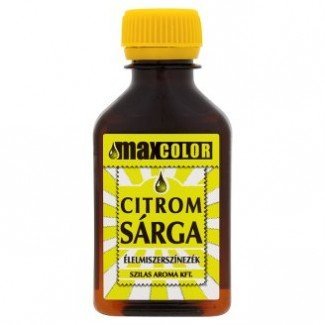Szilas ételszinezék citromsárga 30ml