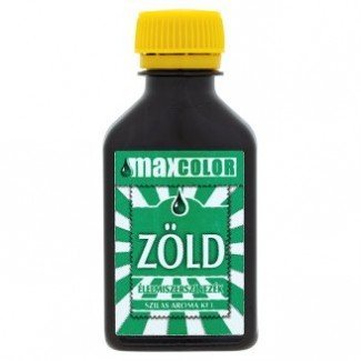 Szilas ételszinezék zöld 30ml
