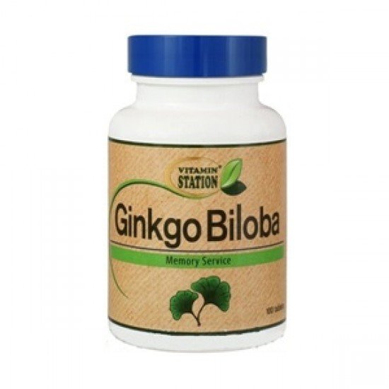 Vitamin station ginkgo biloba tabletta 100db