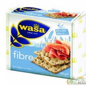 Wasa ropogós kenyérke fibre 230g 