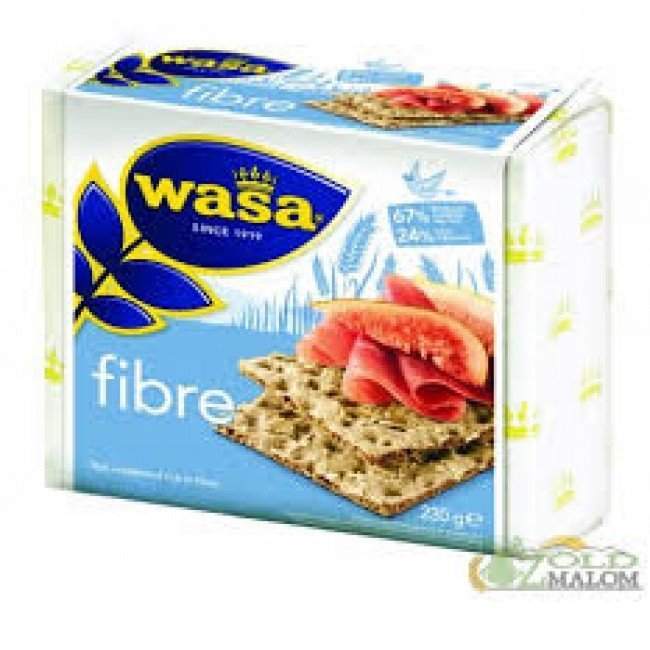 Wasa ropogós kenyérke fibre 230g 