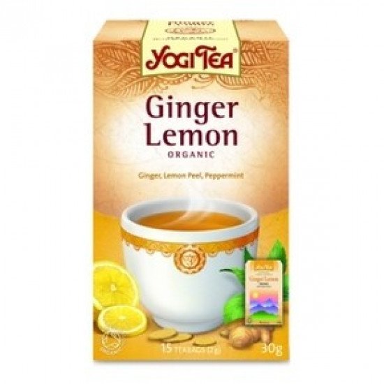 Yogi bio citromos gyömbér tea 17 filter