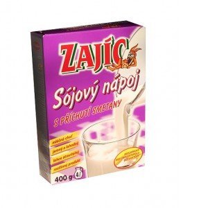 Zajic szója italpor tejszínes 400g 