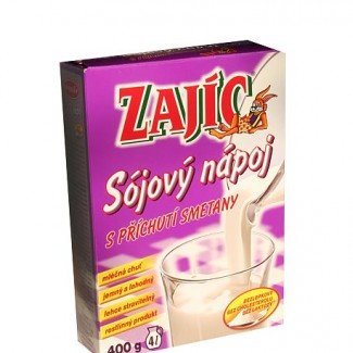 Zajic szója italpor tejszínes 400g 