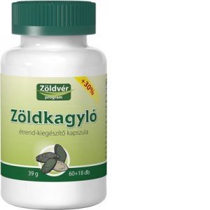 Zöldvér zöldkagyló kapszula 60+18db