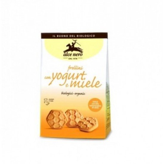 Alce nero bio joghurtos-mézes keksz 350g Alce nero bio joghurtos-mézes keksz 350g