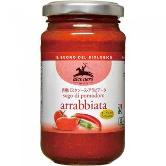 Alce nero bio paradicsomszósz arrabbiata 200g