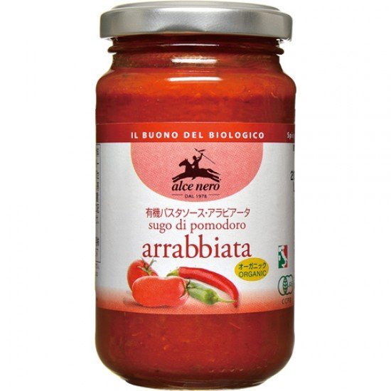 Alce nero bio paradicsomszósz arrabbiata 200g