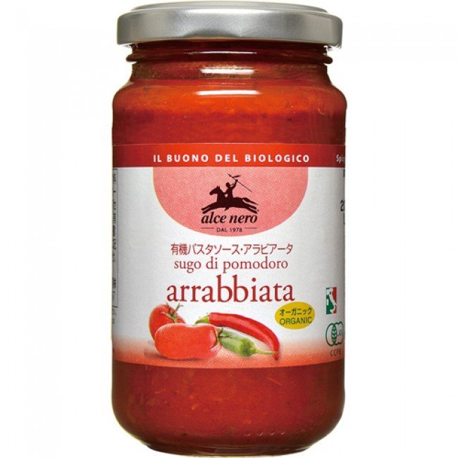 Alce nero bio paradicsomszósz arrabbiata 200g