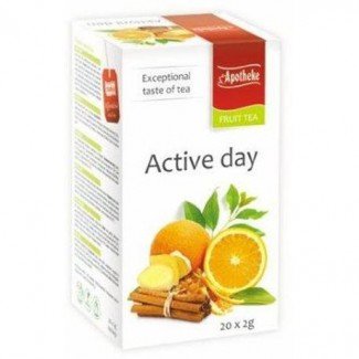 Apotheke aktiv nap fűszeres mate tea 20x2g 40g