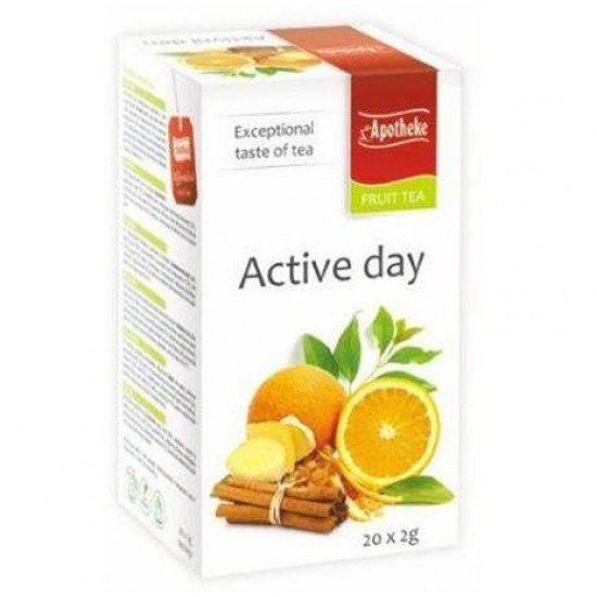Apotheke aktiv nap fűszeres mate tea 20x2g 40g
