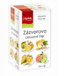 Apotheke gyömbér tea variációk 20x2g 40g