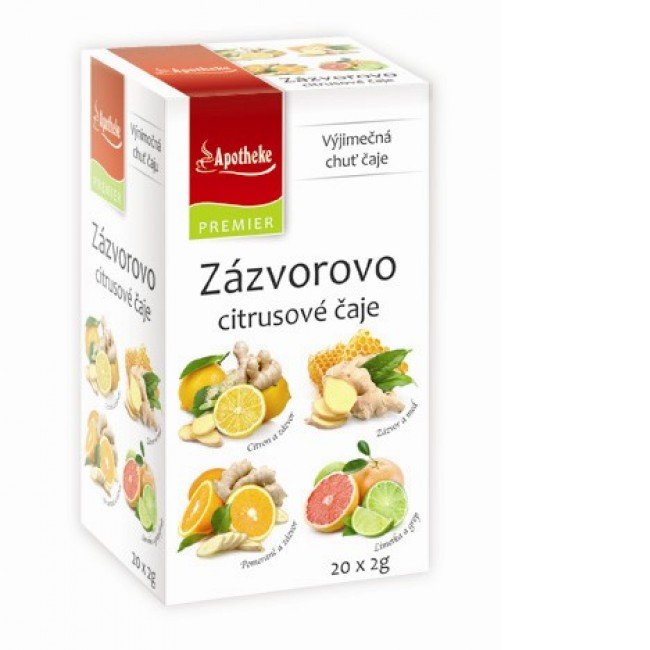 Apotheke gyömbér tea variációk 20x2g 40g
