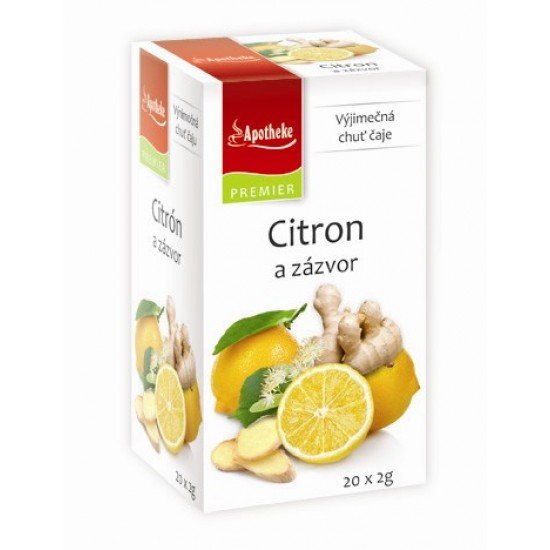 Apotheke gyömbéres citrom tea 20 filter
