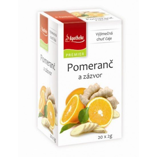 Apotheke narancs és gyömbér tea 20x2g 40g