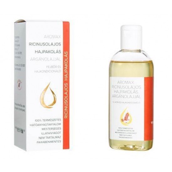 Aromax ricinusolajos hajpakolás 100ml