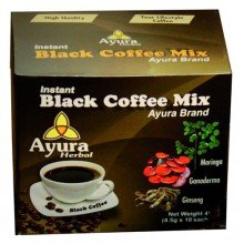 Ayura herbal instant fekete kávé 10db