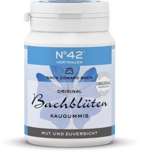 Bach virágterápiás rágó önbizalom 40db