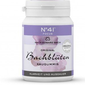 Bach virágterápiás rágó összpontosít 40db