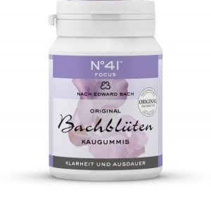 Bach virágterápiás rágó összpontosít 40db