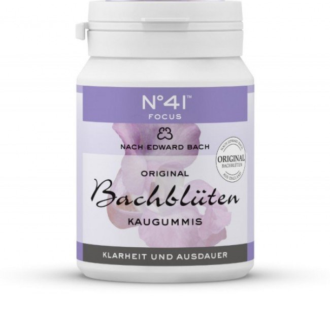 Bach virágterápiás rágó összpontosít 40db