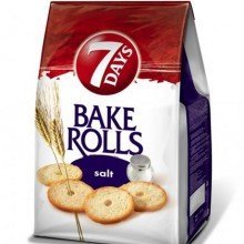 Bake rolls kétszersült natúr 102076 90g 