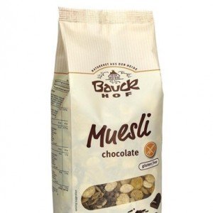 Bauckhof bio gluténmentes müzli étcsokis 300g