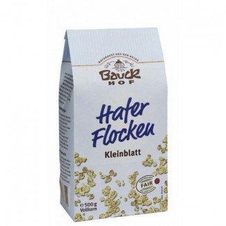 Bauckhof bio zabpehely apró szemű teljes kiőrlésű 425g