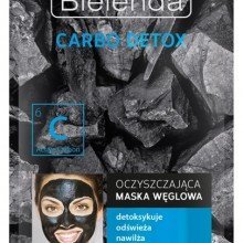 Bielenda CARBO Detox tisztító maszk száraz és érzékeny bőrre 8g