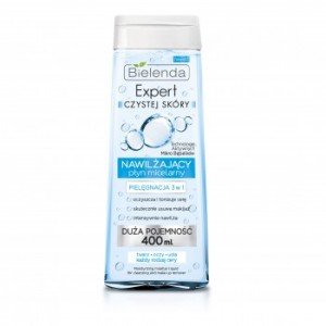 Bielenda CLEAN SKIN EXPERT hidratáló micellás víz 3in1 400ml