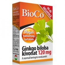 Bioco ginkgo biloba kivonat tabletta 90db
