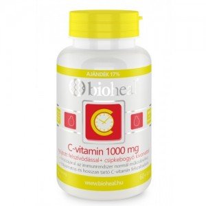 Bioheal csipkebogyós c-vitamin 1000mg nyújtott felszívódású 70db