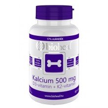 Bioheal kalcium+d3 vitamin tabletta 70db