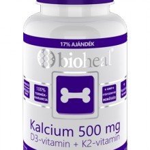 Bioheal kalcium+d3 vitamin tabletta 70db