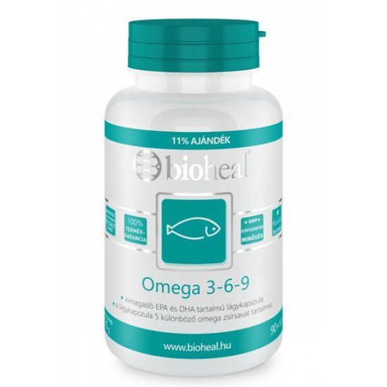 Bioheal omega 3-6-9 kapszula 100db