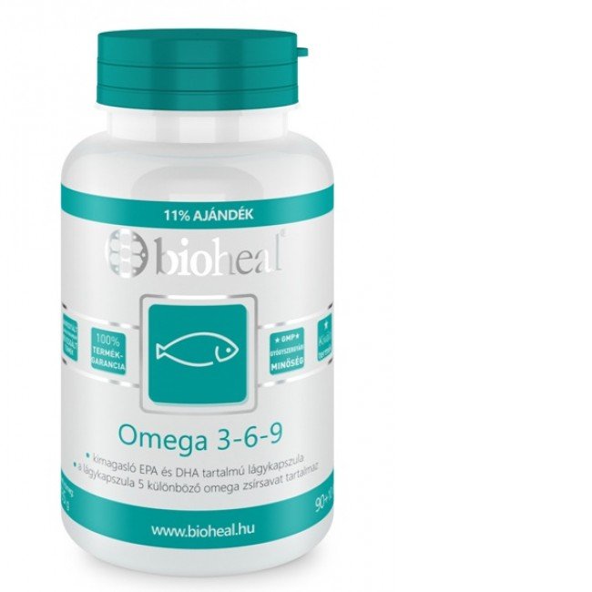 Bioheal omega 3-6-9 kapszula 100db