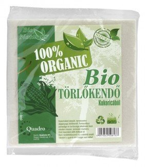 Bionatural bio törlőkendő kukoricából 1db
