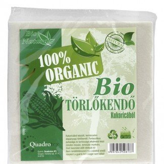 Bionatural bio törlőkendő kukoricából 1db