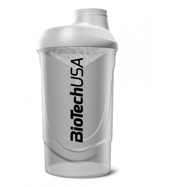 Biotech USA Keverőpalack Wave 600ml átlátszó 1db