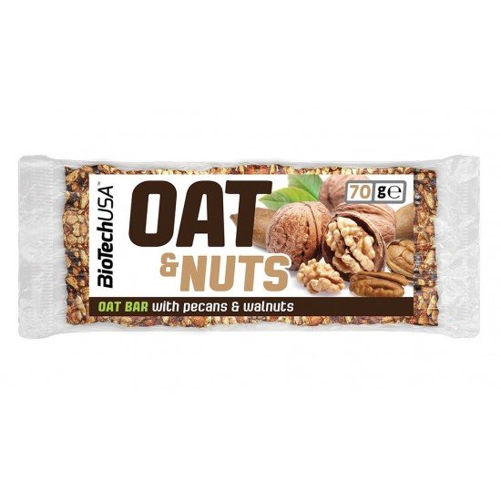 Biotech USA Szeletek Oat Bar Pekándió 70g