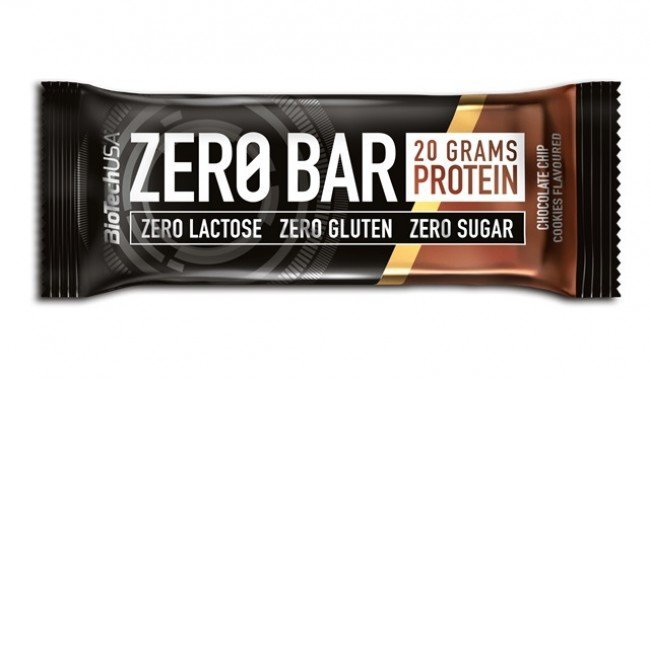 Biotech USA Szeletek ZERO Bar Csoki-Chip Cookies 50g Biotech USA Szeletek ZERO Bar Csoki-Chip Cookies 50g