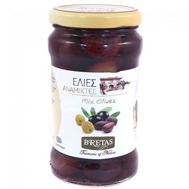 Bretas olajbogyó mix 314ml