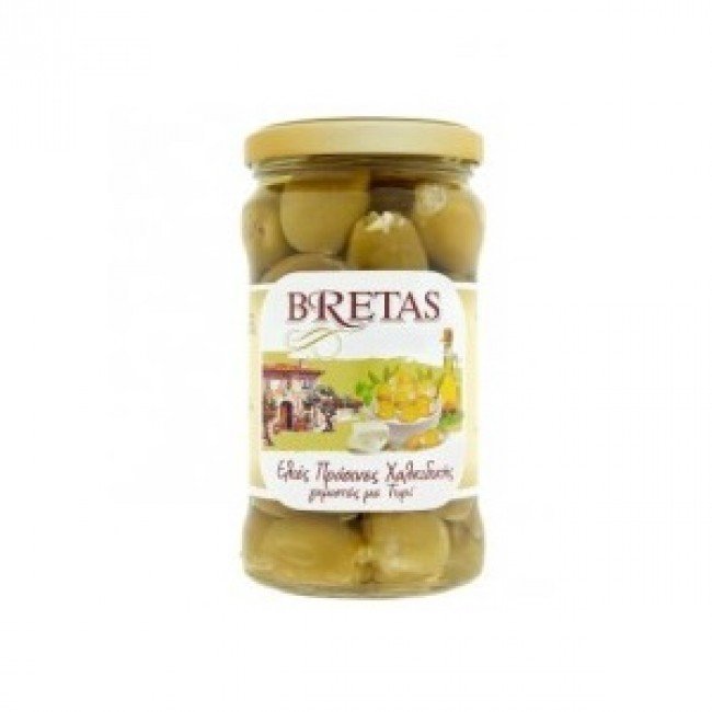 Bretas olivabogyó zöld fetasajttal töltve 314ml