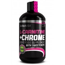 Biotech USA L-Carnitine 35.000 mg + Chrome concentrate narancs 500ml