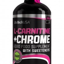 Biotech USA L-Carnitine 35.000 mg + Chrome concentrate narancs 500ml